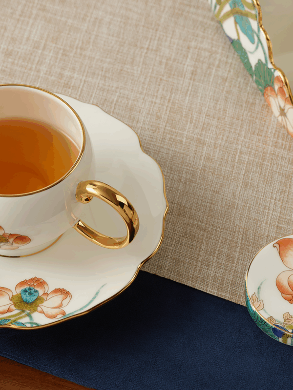 Felicitous Duet 2-pieces Cup Plate 180ml