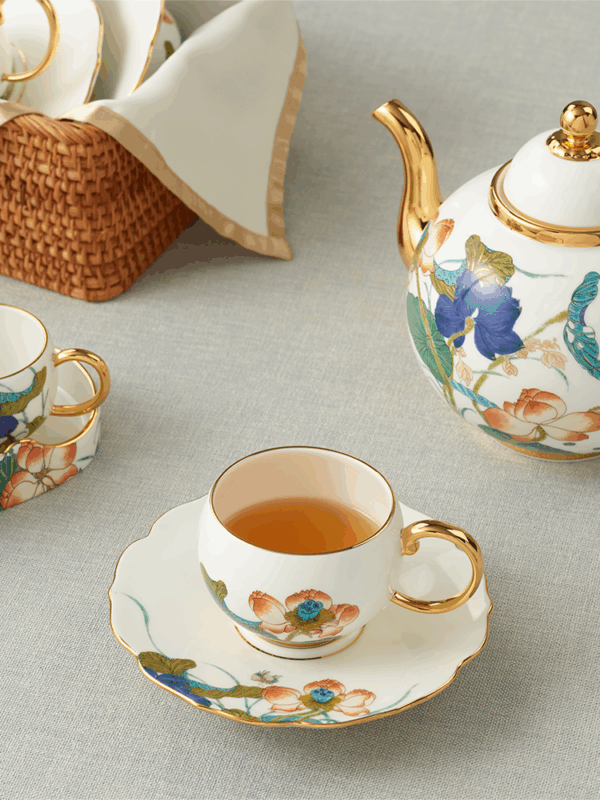 Felicitous Duet 2-pieces Cup Plate 180ml