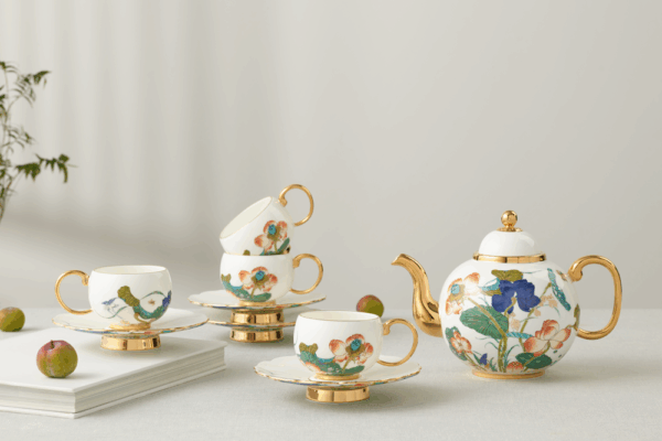 Felicitous Duet 2-pieces Cup Plate 180ml