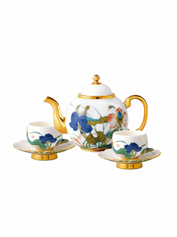 Felicitous Duet 6-pieces Chinese Cup-pot Set