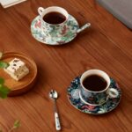 Clarence 6 piece Coffee Cup and Saucer Set