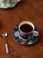 Clarence 3-piece Cup and Saucer Set (Blue Base)