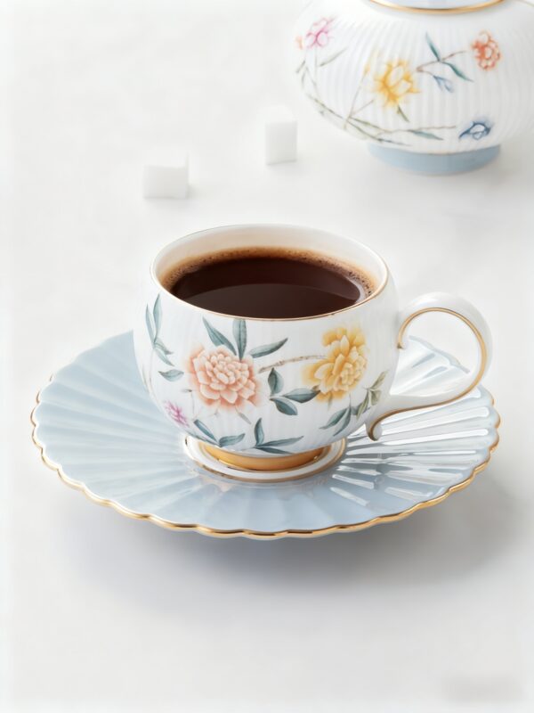 Lunar Chronicles-Two cups and saucers (180ml)