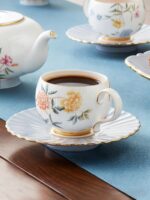 Lunar Chronicles-Two cups and saucers (180ml)