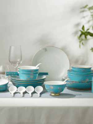 水墨牡丹38头餐具_1