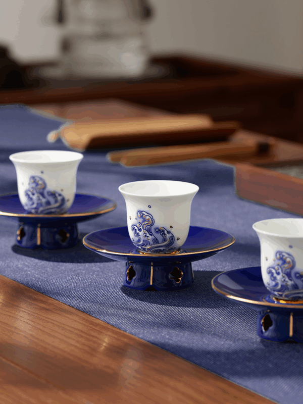 Pearls d Orient 12-piece Tea Set (Tall Cup Version)