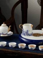 Pearls d Orient 18-piece Chinese tea set