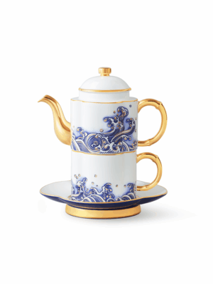 Pearls d Orient 4-piece tea set