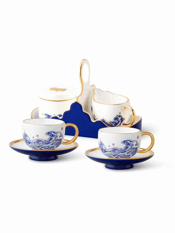 Pearls d Orient 8-piece coffee set