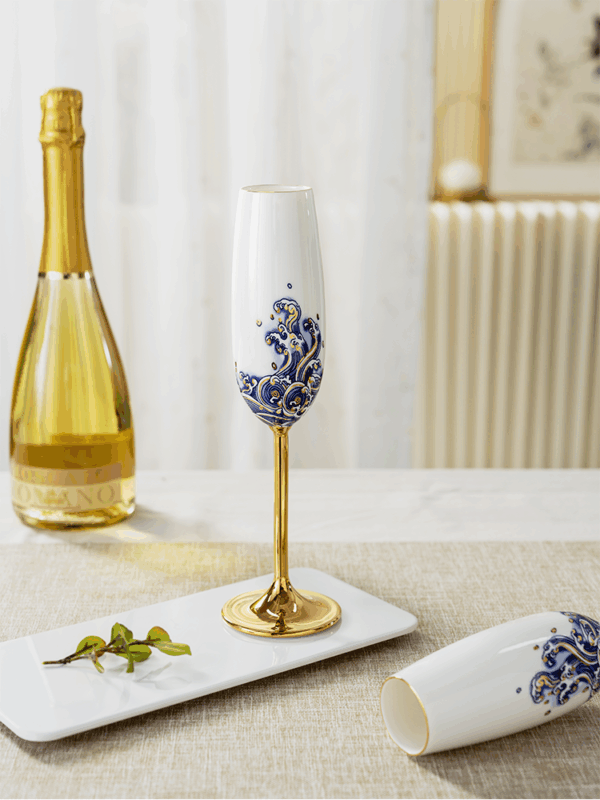 Pearls d Orient Champagne Glass