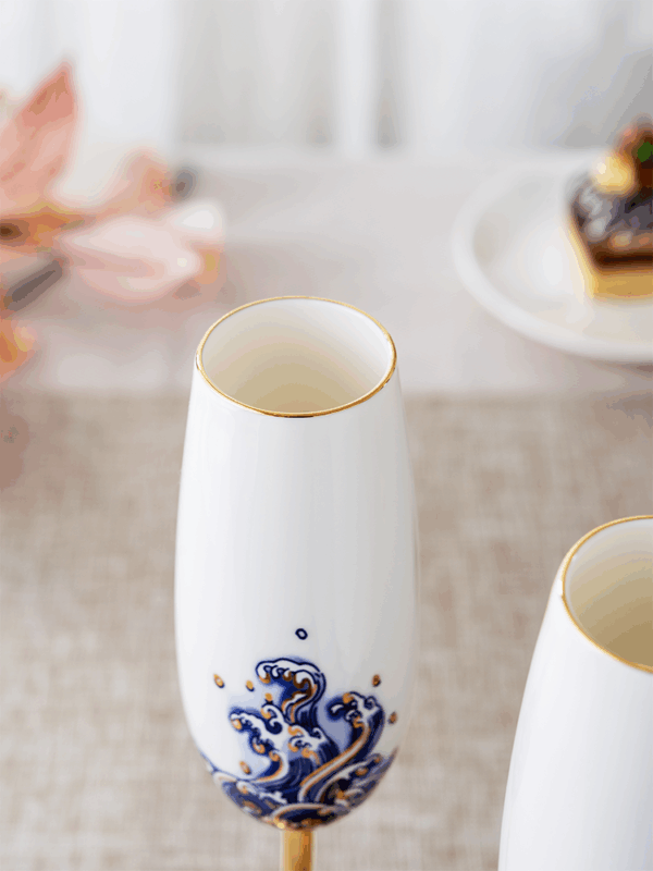 Pearls d Orient Champagne Glass