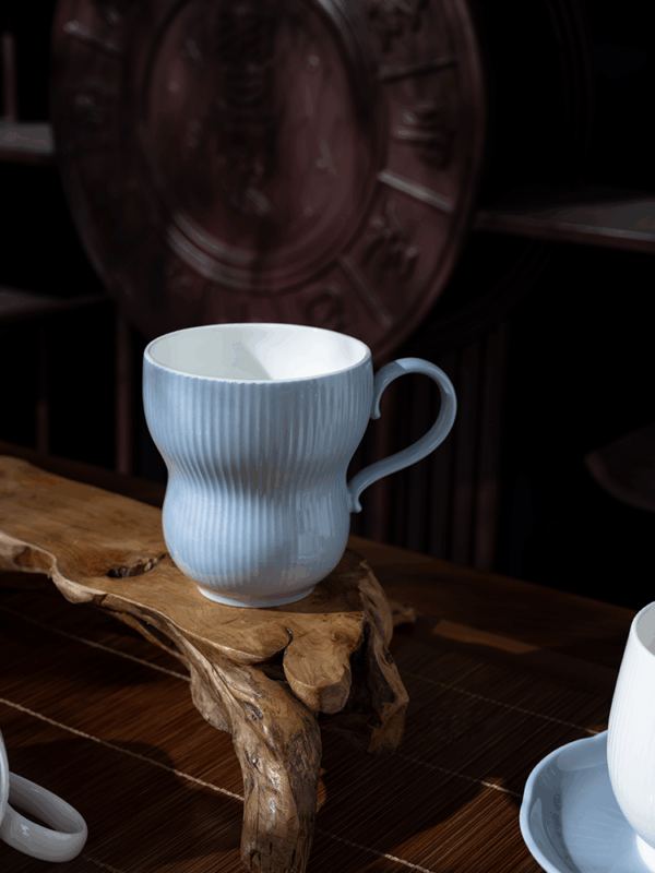 Moonlight Mug 290ml- White and gray