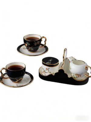 Pomeland 8-piece Coffee Cup and Saucer Set