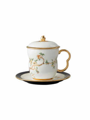 Pomeland White 3-piece Lid Cup (240ml)