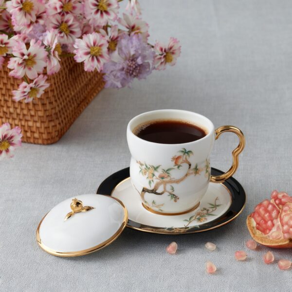 Pomeland White 3-piece Lid Cup (240ml)