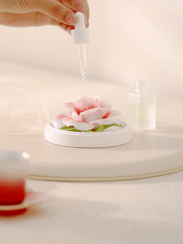 Natural Red Rose – Hand Pressed Flower Diffuser