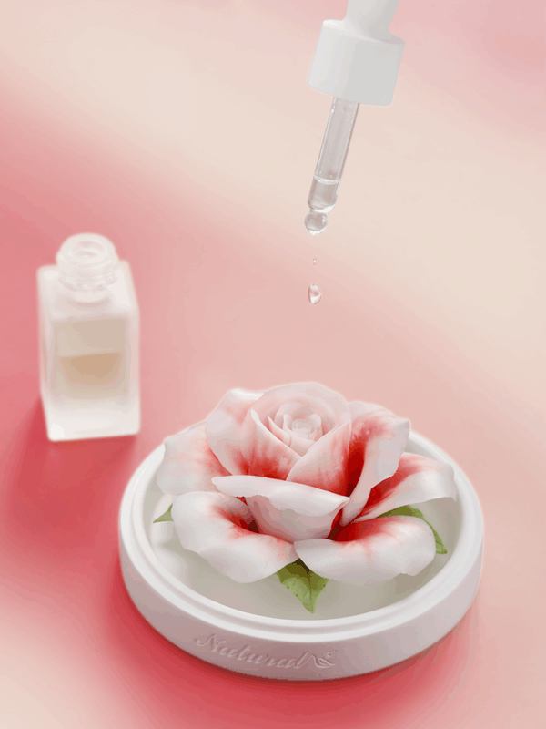 Natural Red Rose – Hand Pressed Flower Diffuser