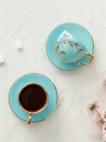 Lady Turquioa 2-piece Cup and Saucer Set (150ml)