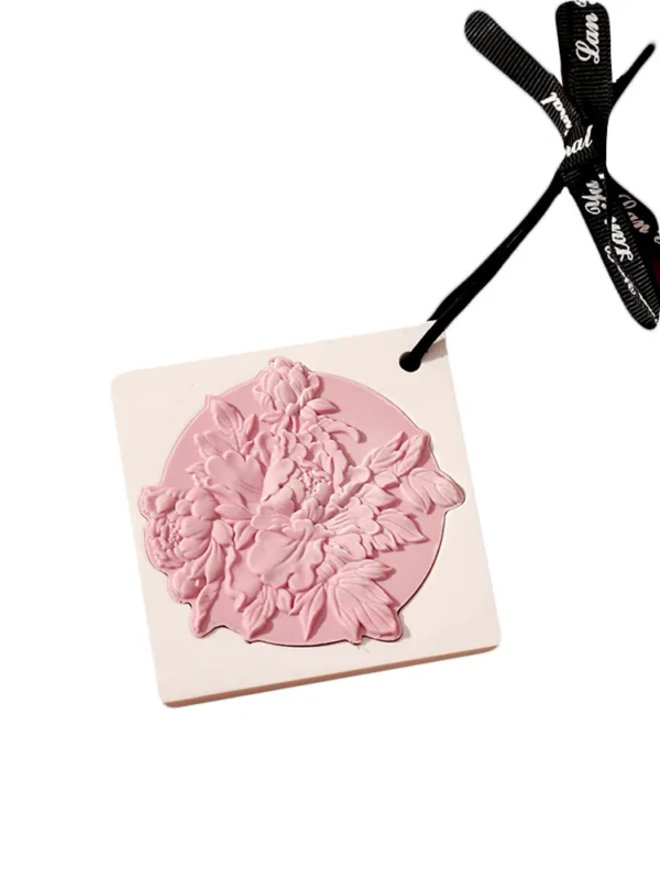 Natural SPRING BOATING IN THE SNOW - Gypsum Fragrance Diffuser Hanging Piece